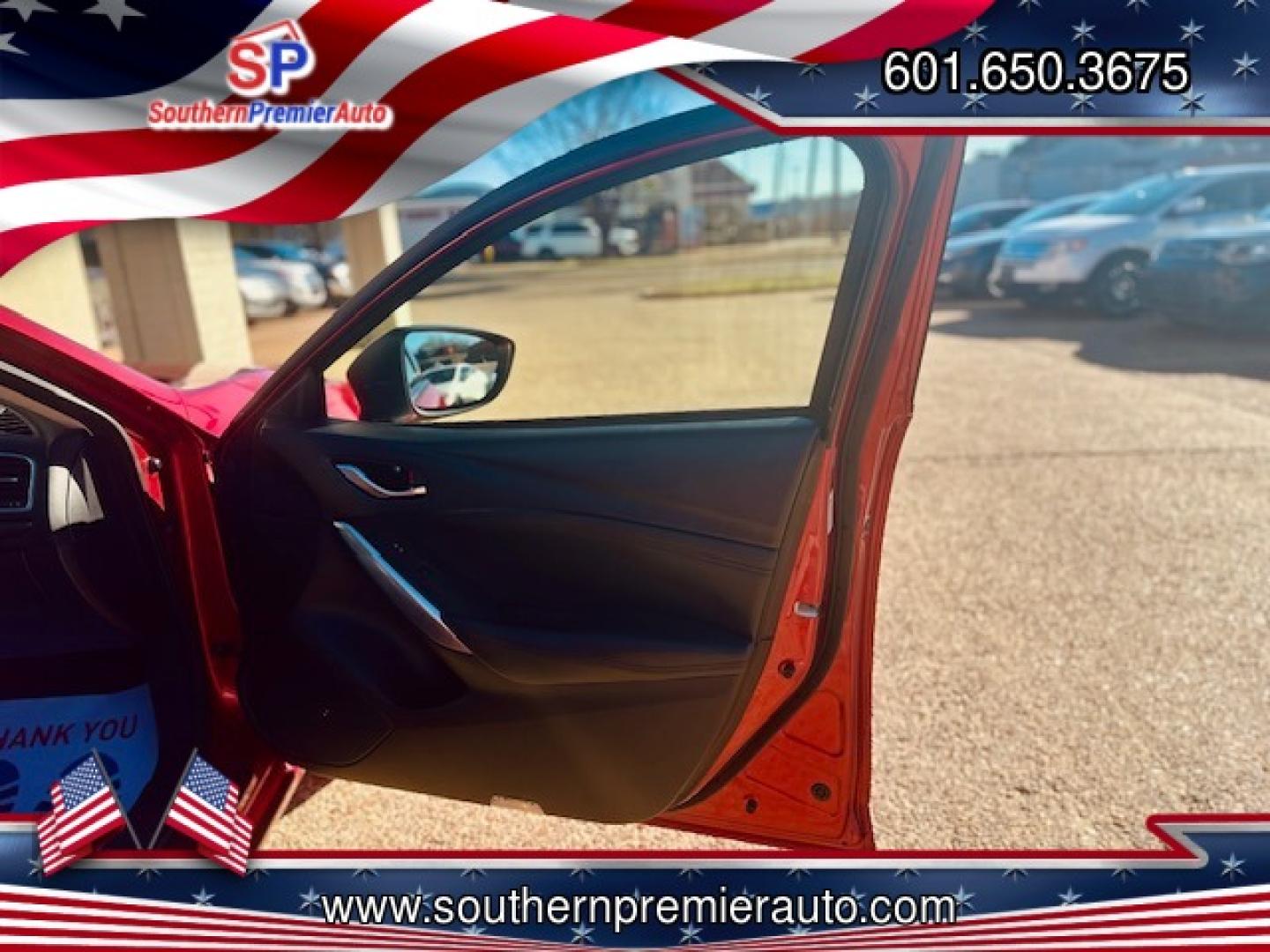 2014 RED MAZDA MAZDA6 TOURING (JM1GJ1V62E1) , located at 922 W. Beacon St., Philadelphia, MS, 39350, (601) 650-3675, 32.770447, -89.127151 - Photo#11